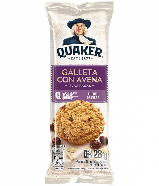 GALLETA PASAS QUAKER*30GR