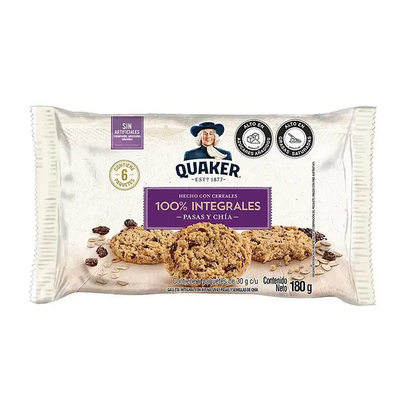 GALLETA UVAS QUAKER *6U