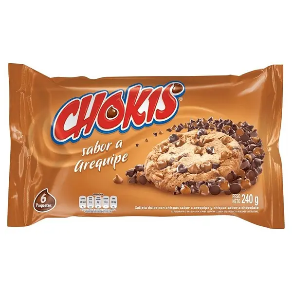 GALLETA AREQUIPE CHOKIS*240GR