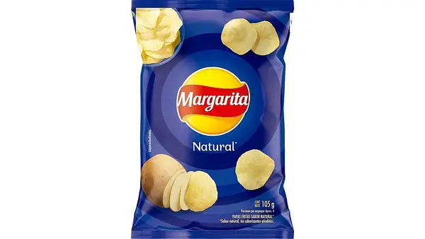 SNACK PAPA NATURAL MARGARITA *105GR