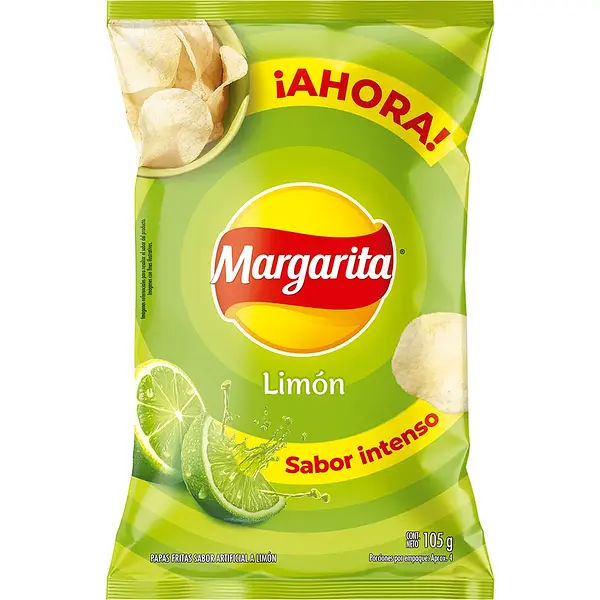 SNACK PAPA LIMON MARGARITA *105GR