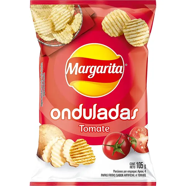 SNACK PAPA TOMATE MARGARITA *105 GR