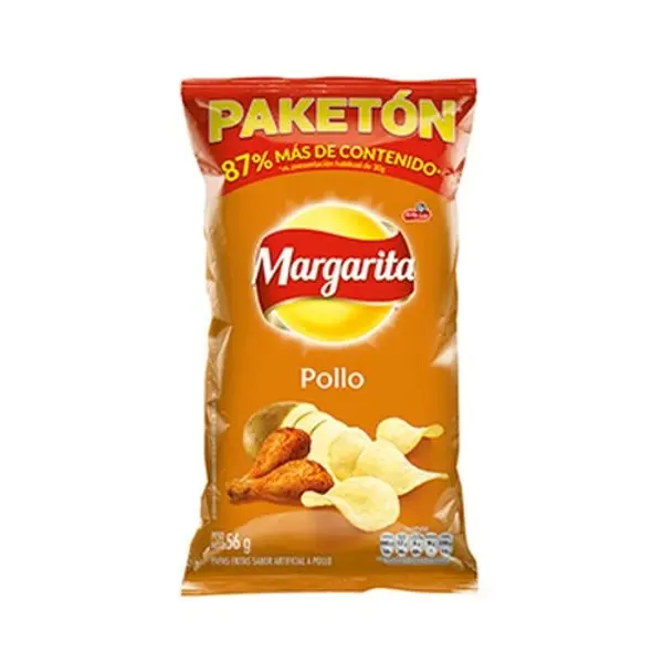 SNACK PAPA POLLO MARGARITA *56GR
