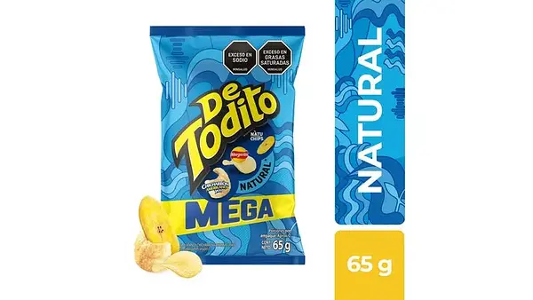 SNACK DETODITO NATURAL *65G