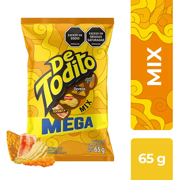SNACK DETODITO MIX *65GR