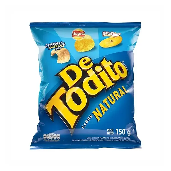 SNACK DETODITO NATURAL*150G
