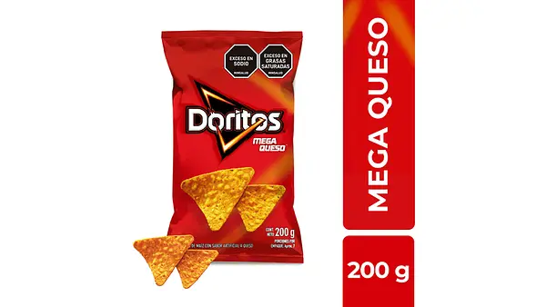 SNACK DORITOS MEGA QUESO *200 GR