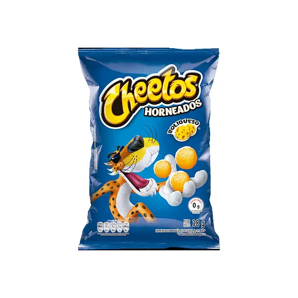 SNACK CHEETOS BOLIQUESOS * 38G