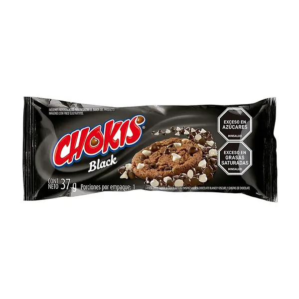 GALLETA BLACK CHOKIS*37GR