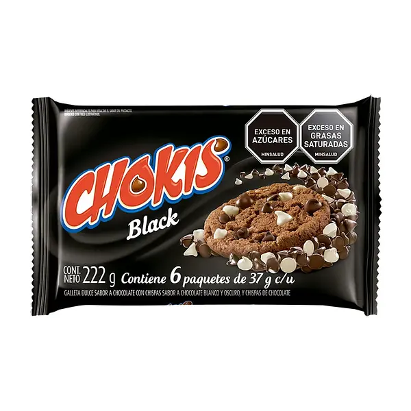 GALLETA CHIKIS BLACK*6U