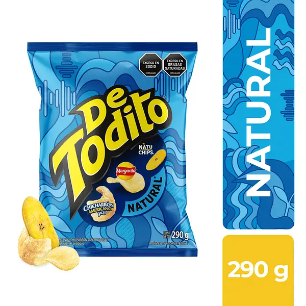 SNACK DETODITO NATURAL 290 GR