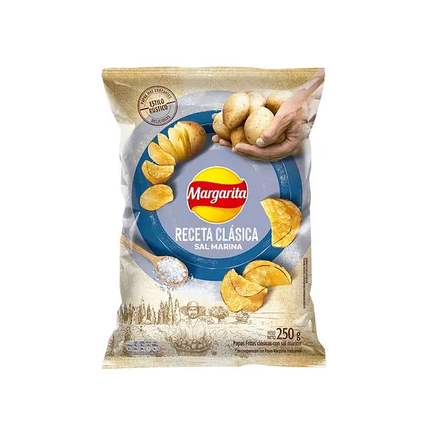 SNACK PAPA SAL MARINA MARGARITA*250G