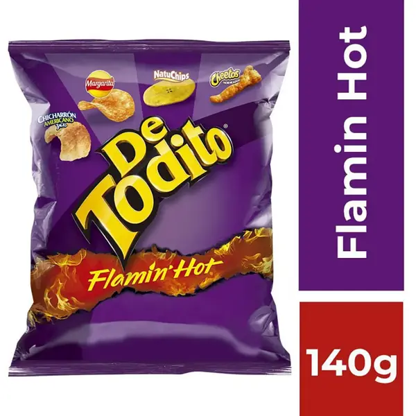 SNACK DETODITO FLAMING HOT * 140G