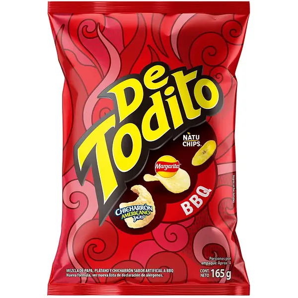 SNACK DETODITO BBQ *165 GR