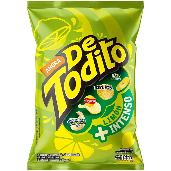 SNACK DETODITO LIMON * 165G