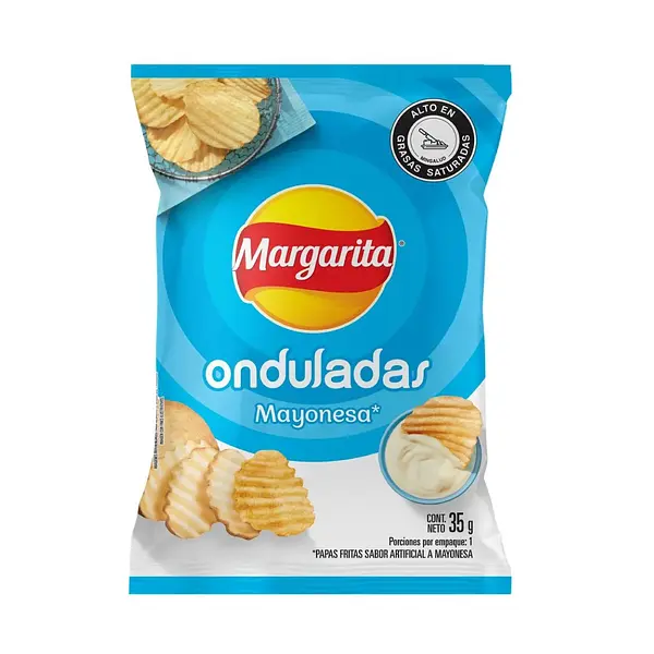 SNACK PAPA MAYONESA MARGARITA *35GR