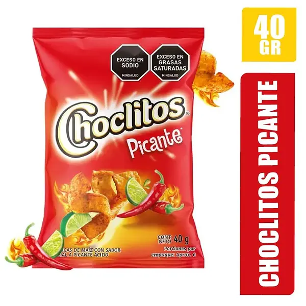 SNACK CHOCLITO PICANTE * 40G