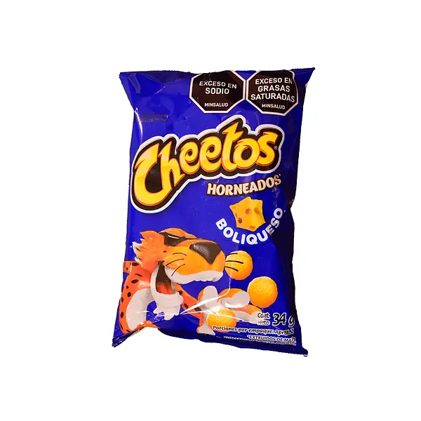 SNACK BOLIQUESOS CHEETOS *34 GR