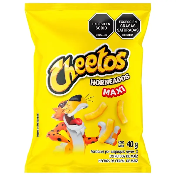 SNACK CHEETOS HORNEADOS MAXI * 40G