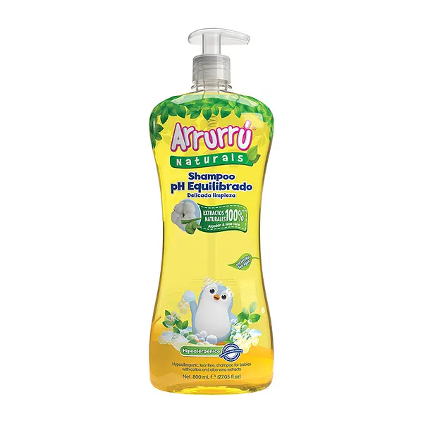SHAMPO ARRURRU NATURAL*800ML