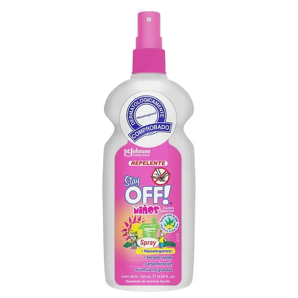 REPELENTE NIÑOS STAY OFF*120ML