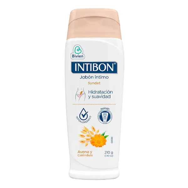 JABON INTIMO CANENDULA AVENA INTIBON*210ML