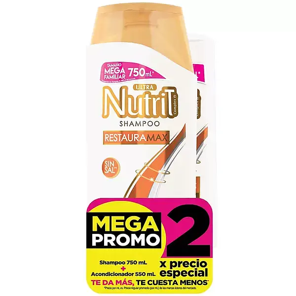 SHAMPO RESTAURACION NUTRIT + ACOND