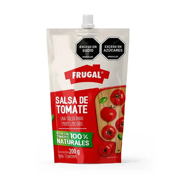 SALSA TOMATE FRUGAL*200G