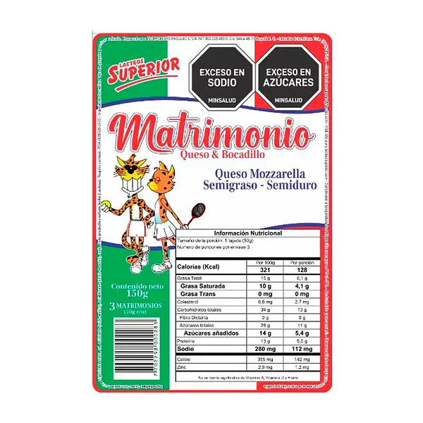 QUESADILLO COMBINADO SUPERIOR * 150G
