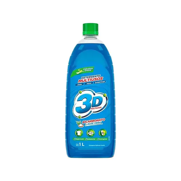 DETERGENTE LIQUIDO 3D *1LT
