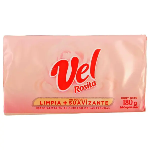 JABON BARRA SUAVIZANTE VEL ROSITA*180GR