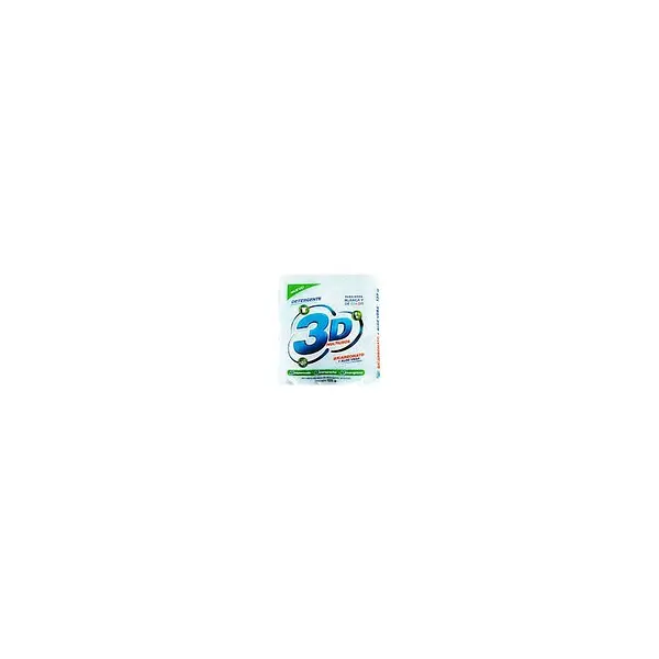 DETERGENTE POLVO BICARBONATO 3D*125 GR