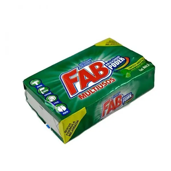 DETERGENTE BARRA LIMON FAB*240G