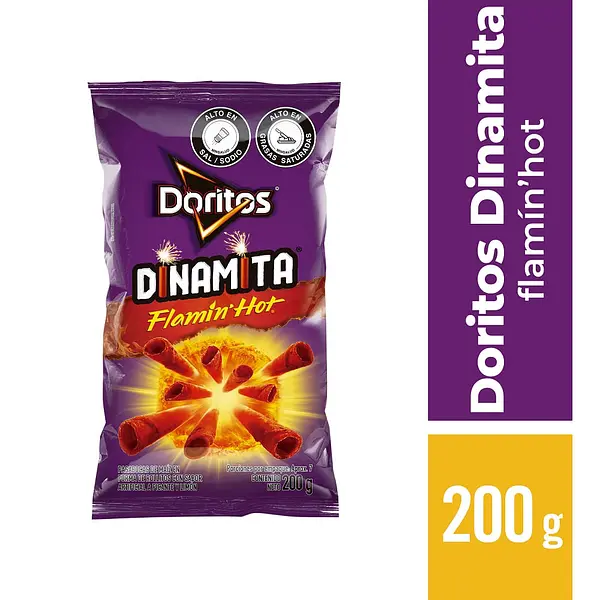 SNACK DINAMITA FLAMIN*HOT DORITOS*200G