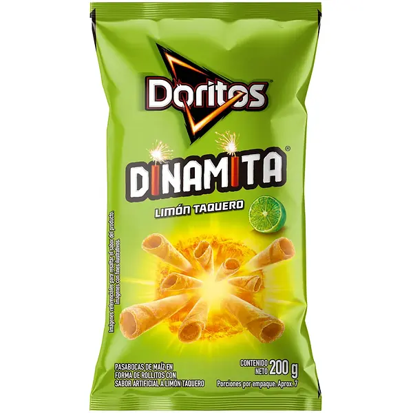 SNACK DINAMITA LIMON DORITOS*200G