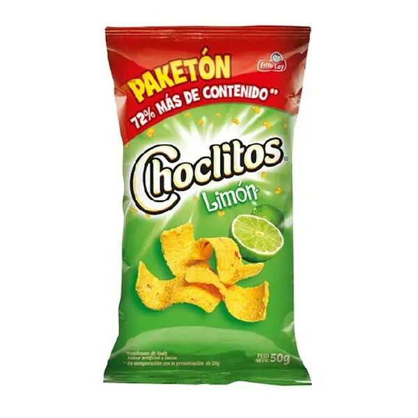SNACK CHOCLITOS LIMON*50G