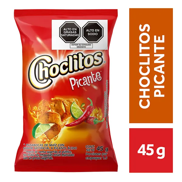 SNACK CLOCLITOS PICANTE*45G