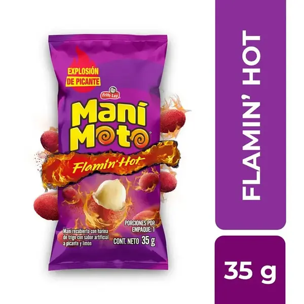 SNACK MANI MOTO FLAMIN´HOT*35GR