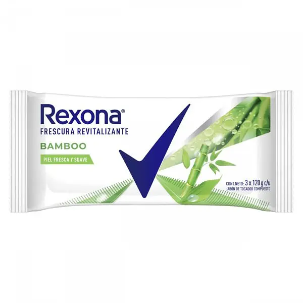 JABON CORPORAL BAMBOO REXONA *120G*3U