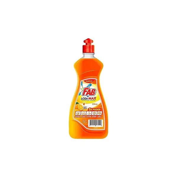 JABON LIQUIDO LOZA CITRUS FAB *300M