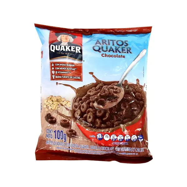 CEREAL ARITOS CHOCOLATE QUAKER*100G