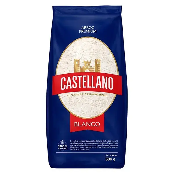 ARROZ BLANCO CASTELLANO*500G