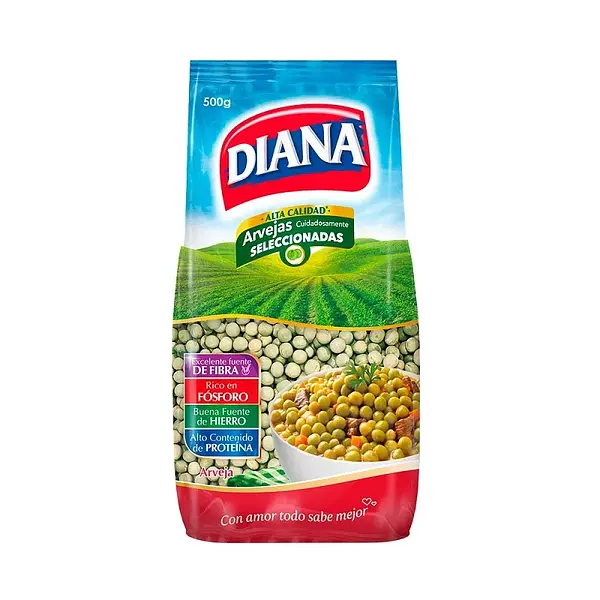 ARVEJA VERDE DIANA*500G