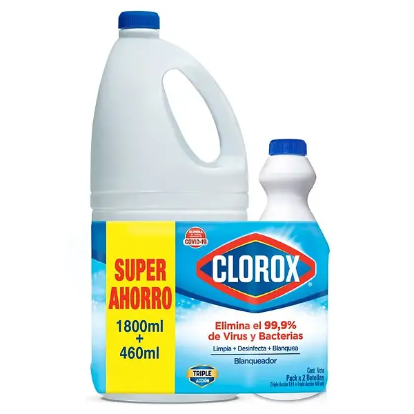 BLANQUEADOR ORIGINAL CLOROX*1.8+460