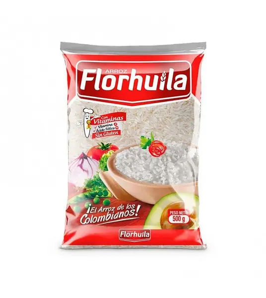 ARROZ BLANCO FLORHUILA*500G