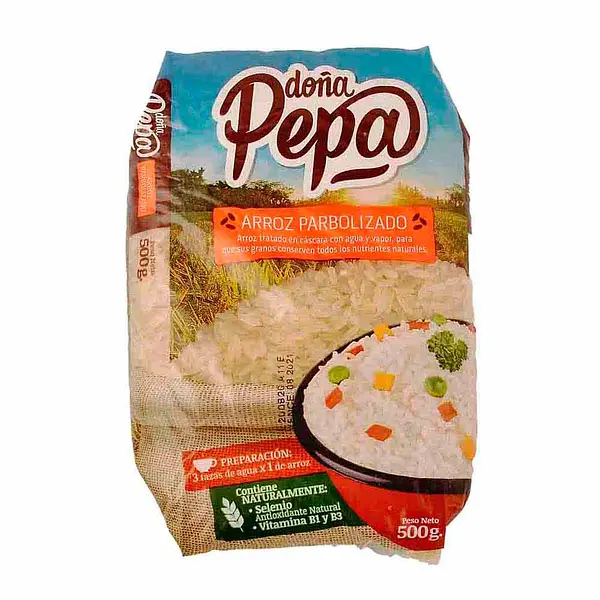 ARROZ PARBORIZADO DOÑA PEPA*500GR