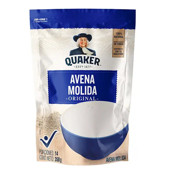 AVENA MOLIDA QUAKER*180G