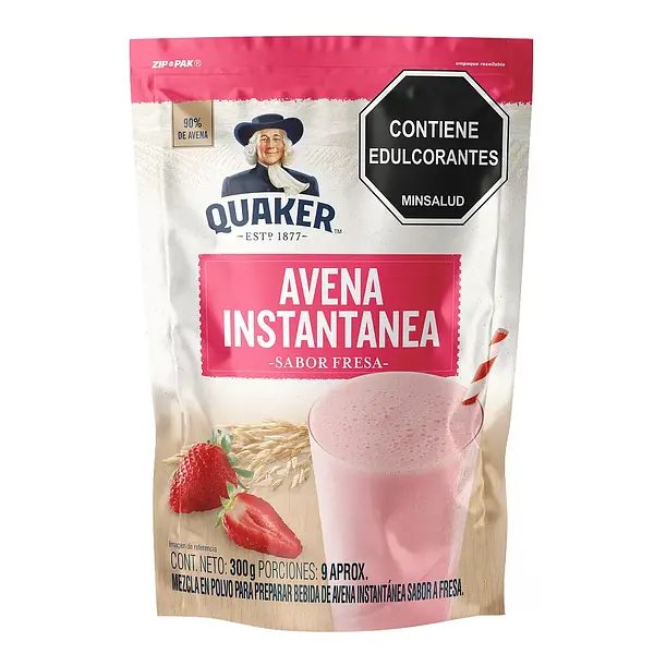 AVENA INSTANTA FRESA QUAKER*300