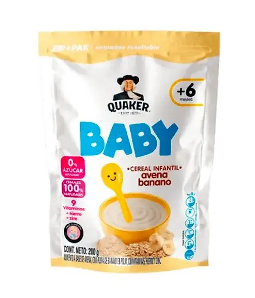 COLADA AVENA BABY QUAKER *100 GR