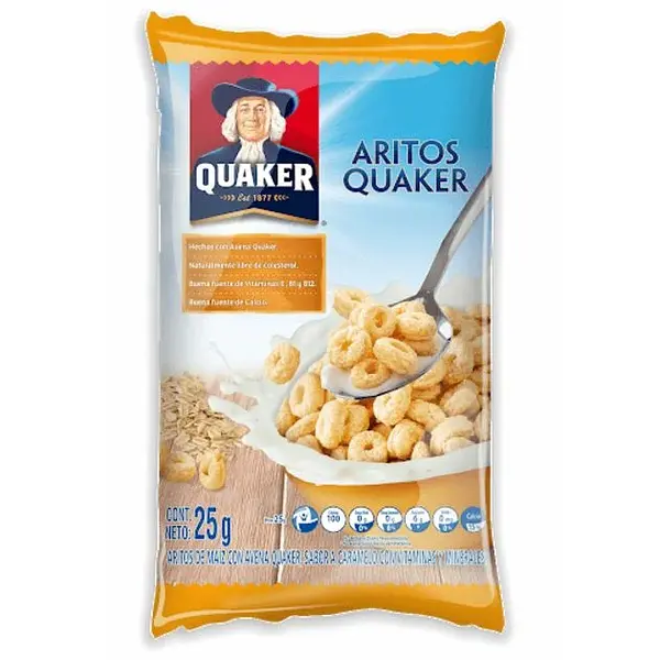 CEREAL ARITOS QUAKER *25GR